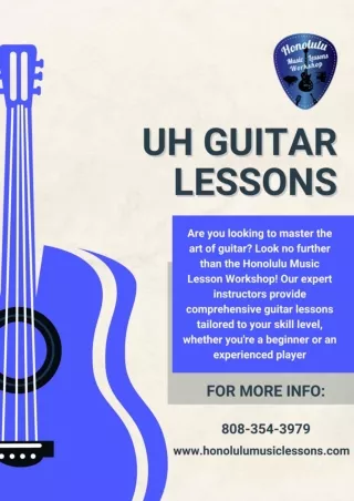 UH Guitar Lessons