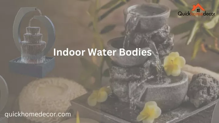 indoor water bodies