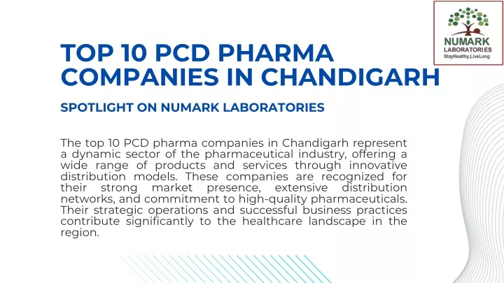 top 10 pcd pharma companies in chandigarh