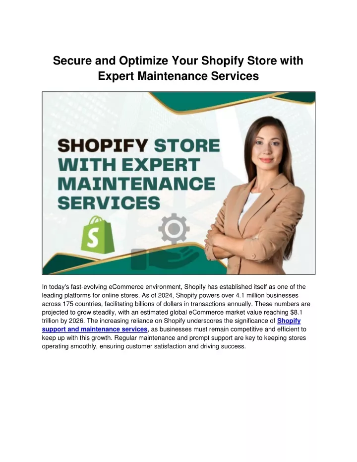 secure and optimize your shopify store with