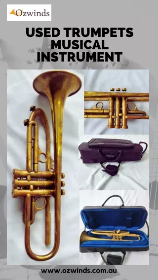 Used Trumpets musical instrument
