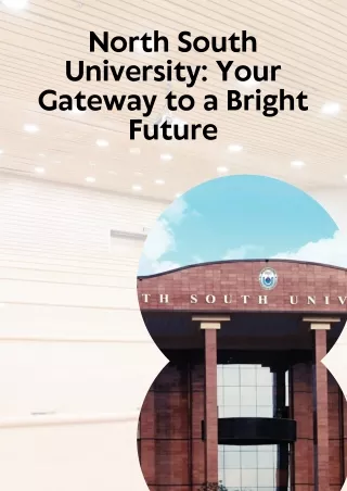 north south university your gateway to a bright