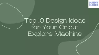 top 10 design ideas for your cricut explore