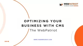 Optimizing Your Business with CMS and Best CMS in Texas