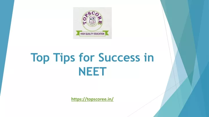 top tips for success in neet