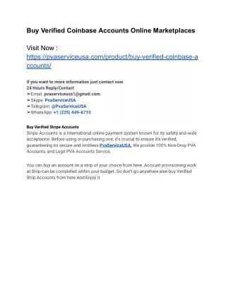 Are you looking to buy verified Coinbase accounts For Sale ...