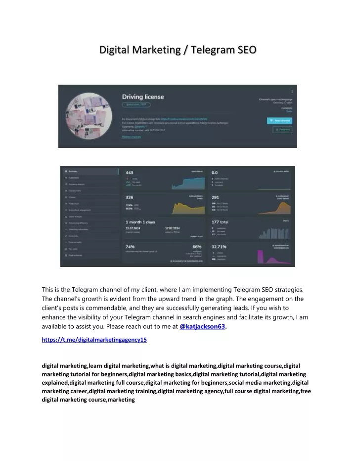 digital marketing telegram seo
