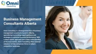 Business Management Consultants Alberta | Omni Consulting