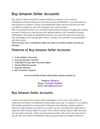 Buy Amazon Seller Accounts__rmpva