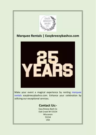 marquee rentals easybreezybashco com