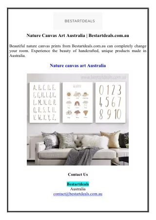 Nature Canvas Art Australia | Bestartdeals.com.au