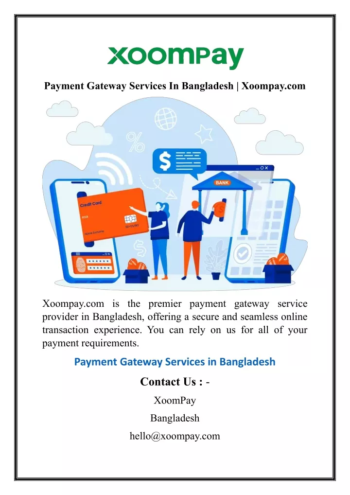 PPT - Payment Gateway Services In Bangladesh Xoompay.com PowerPoint ...