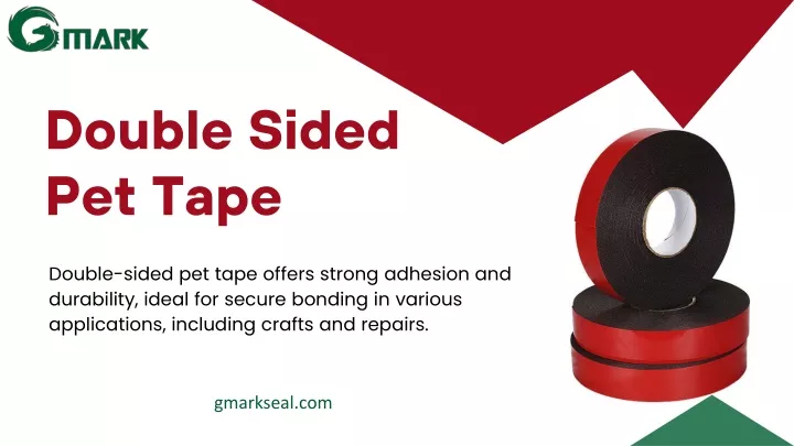 double sided pet tape