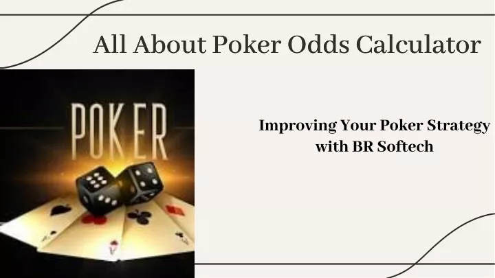 all about poker odds calculator all about poker