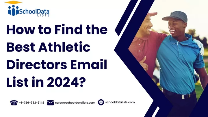 how to find the best athletic directors email