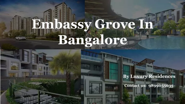 embassy grove in bangalore