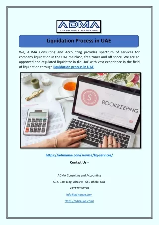 Liquidation Process in UAE