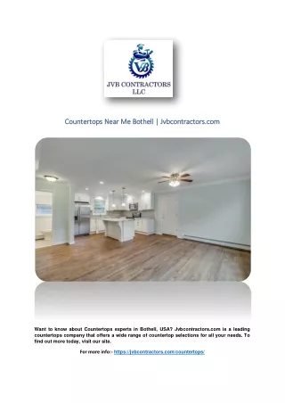 countertops near me bothell jvbcontractors