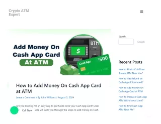 How to Add Money on Cash App Card at ATM_ New Updates