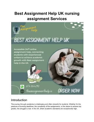 best assignment help uk nursing assignment