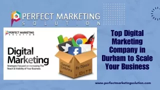 Top Digital Marketing Company in Durham to Scale Your Business