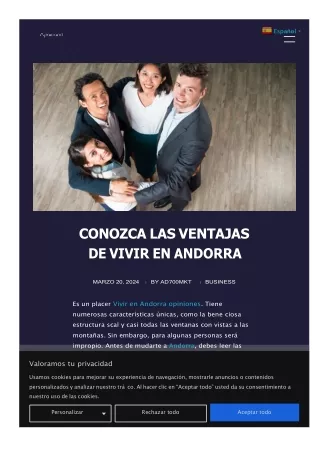 Vivir en Andorra Opiniones y Perspectivas Apar Cand