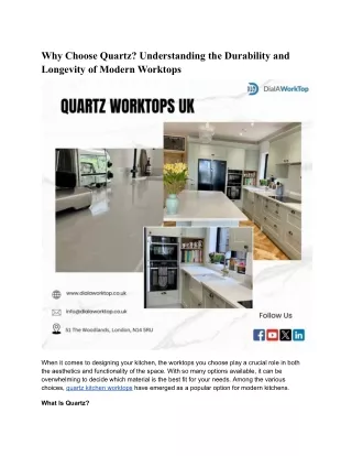 why choose quartz understanding the durability