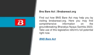Bns Bare Act  Bnsbareact.org