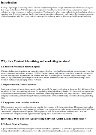 Extend Your Range and also Effect along with Content Advertising Companies for L