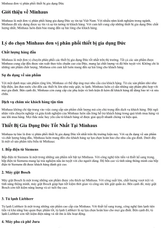 minhaus n v ph n ph i thi t b gia d ng c