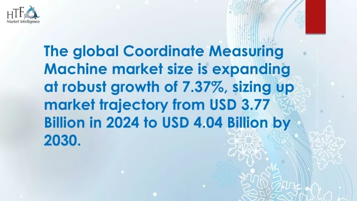 the global coordinate measuring machine market