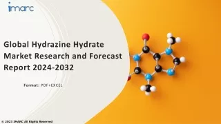 global hydrazine hydrate market research and forecast report 2024 2032