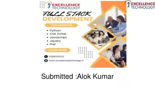 Full Stack Devlopment