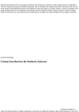 What Is The Distinction In Between Wrought Iron And Steel Barriers?