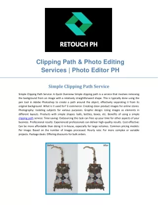 Clipping Path