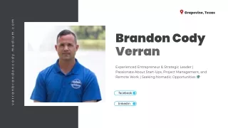 About Brandon Cody Verran