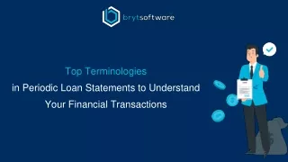 Top Terminologies in Periodic Loan Statements to Understand Your Financial Transactions