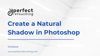 6 Easy Way to to Create a Natural Shadow in Photoshop