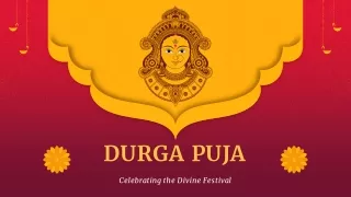 Durga Puja Date and Celebration