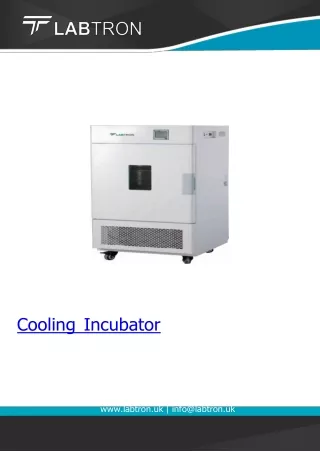 cooling incubator