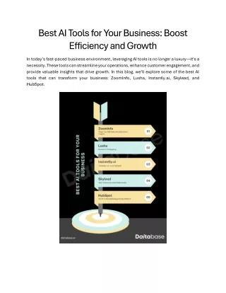 best ai tools for your business boost efficiency