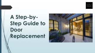 A Step-by-Step Guide to Door Replacement