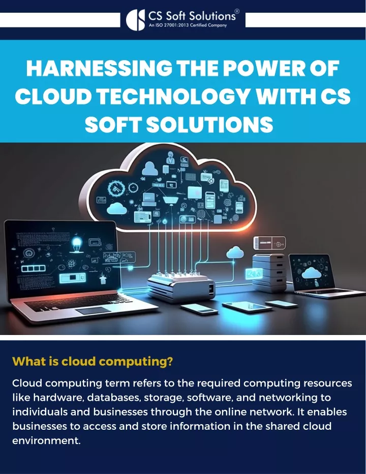 harnessing the power of cloud technology with