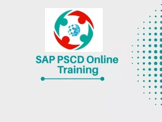sap pscd online training