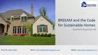 BREEAM and the Code for Sustainable Homes | Southern Assessors UK