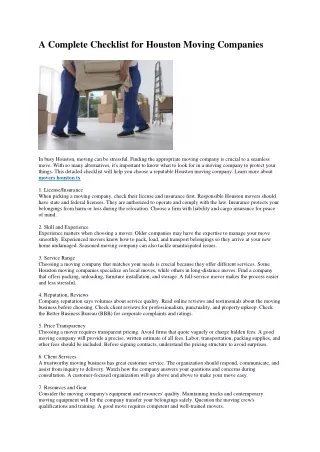 4 houston moving companies