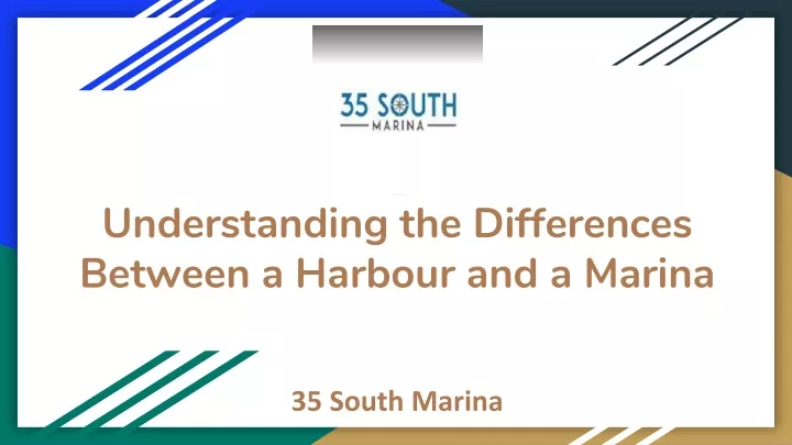 understanding the differences between a harbour and a marina