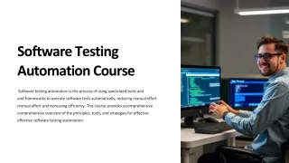 Software-Testing-Automation-Course