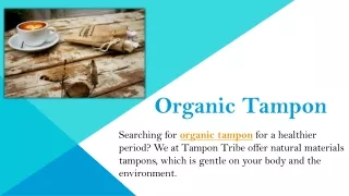 Organic Tampon