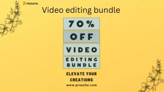 Professional Video Editing Bundle for High-Quality Content